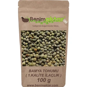 Benimaktar Ilaçlık Bamya Tohumu 100 gr