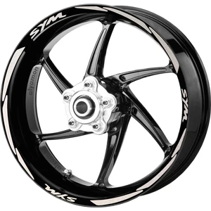 Sym Jant Şeridi Reflektif Beyaz Beyaz Model S