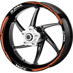 Sym Jant Şeridi Reflektif Beyaz Beyaz Model S