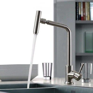 Inox Mutfak Bataryası Sıcak Soğuk Çift Su Girişli