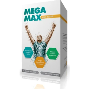 Mega Max Besin Desteği Toz 240 gr