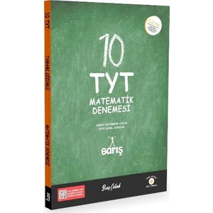 Barış Çelenk Yayınları TYT Video Çözümlü 10 Matematik Denemesi