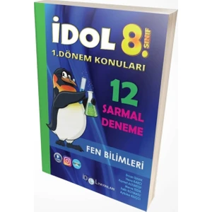 İdol Yayınları 8.Sınıf Lgs Fen Bilimleri 12 Sarmal Deneme