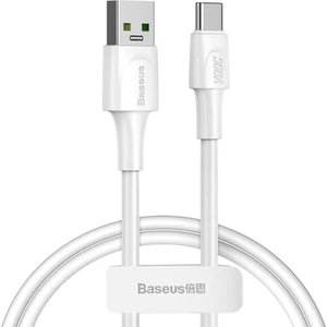 White VOOC QC. Type-C Kablo 5A 1m-Beyaz