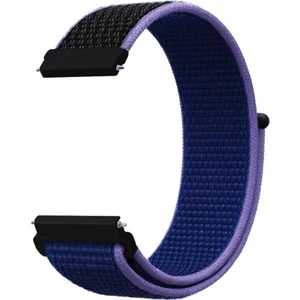 20 mm Galaxy Watch 42 mm- Active 1-2- S2 Classic Kayış Kordon Nylon Loop AL-33009