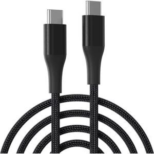 PD 100W 5A Hızlı Şarj USB Type-C Kablo 1 mt Kevlar Kablo AL-33465