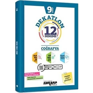 Ankara Yayıncılık 9.Sınıf Coğrafya Dekatlon 12 Deneme