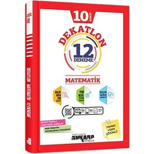 Ankara Yayıncılık 10.Sınıf Matematik Dekatlon 12 Deneme