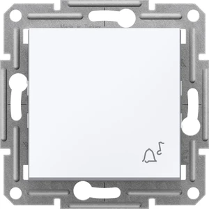 Schneider Electric Schneider Asfora - Liht Butonu Zil Işaretli, Çerçevesiz, Beyaz EPH0870121