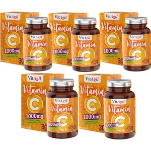 Vitagil Vitamin C 1000 Mg 30 Tablet x 5 Adet