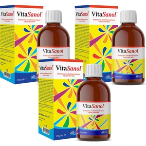 Vitasanol Multivitamin Şurup 250 ml x 3 Adet