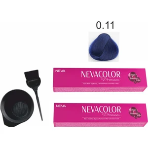 Color Tüp Boya 0.11 Yoğun Mavi 50 ml x 2'li + Boyama Seti