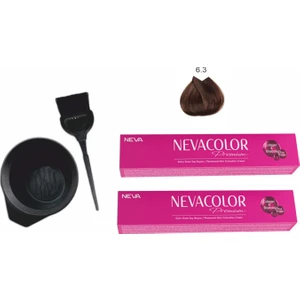 Color Tüp Boya 6.3 Fındık Kabuğu 50 ml x 2'li + Boyama Seti