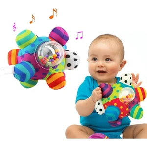 Sozzy Toys Çıngıraklı Renkli Topum