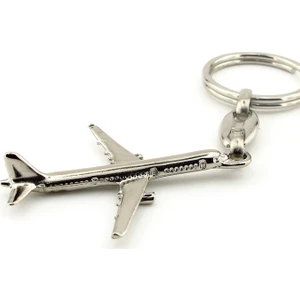Airbus A321 Yolcu Uçağı Metal Anahtarlık KC849