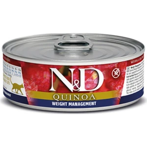 N&d Quinoa Weight Management Kuzulu Kedi Konservesi 80 gr