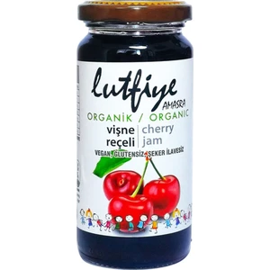 Lutfiye Organik Vişne Reçeli 280 gr