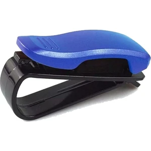 Çok Amaçlı Klipsli  Araç Içi Gözlük Tutacağı-Mavi