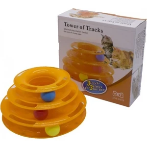 Tower Of Tracks 3 Katlı Kedi Aktivite Oyuncağı 13*26 cm