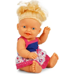 Nil Bebek Saçlı 23 cm 22061 Sarışın Gülen Bebek
