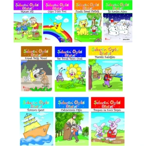 Ata Yayıncılık 1.ve 2. Sınıflar İçin  Şekerim Öykü Dizisi (10 Kitap) +Okuduğunu Anlama Değerlendirme Testi