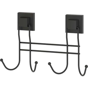 Teknotel Delme Vida Matkap Yok! Easyfıx Yapıskanlı 4'lü Askılık Mat Siyah EF252