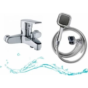 Lüks Çubuk Kol Banyo Bataryası ve Kireç Önleyici Duş Seti 150 cm