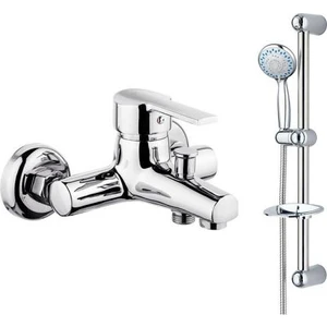 Banyo Bataryası ve Sürgülü Duş Seti 150 cm Uzunluğunda  Banyo Bataryası