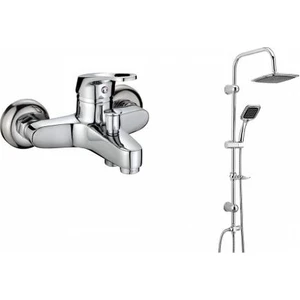 2 Si Bir Arada Banyo Bataryası ve Robot Duş Seti Montajı Kolay  Pirinç Ürün