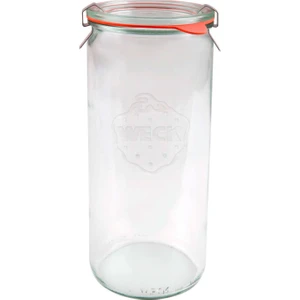 1040 ml. Silindir Cam Saklama Kavanozu