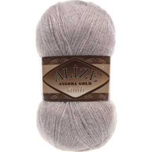 Angora Gold Simli 163 Gül Grisi