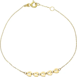 Altın Kalp Bileklik