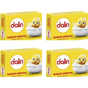 Bebek Sabunu 100 gr 4 Adet Hassas Ciltler Için