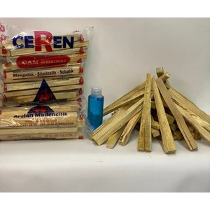 Ceren Mangal Tutuşturmalık Mangal,şömine, Semaver Çam Odunu 6lı Paket 2 Adet Jel