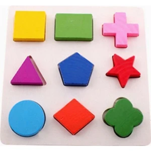 Bircan Ahşap Eşleştirmeli Puzzle