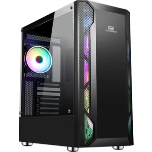 Power Boost VK-G3701B 550w 80+ USB 3.0 ATX, ARGB Fan, Mesh+Stirp Siyah Kasa (JBST-VKG3701B)