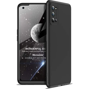 Realme 7 Pro Kılıf Double Dip 360 Protective Siyah