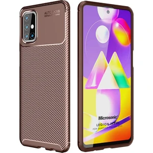 Samsung Galaxy M31s Kılıf Legion Series Kahverengi