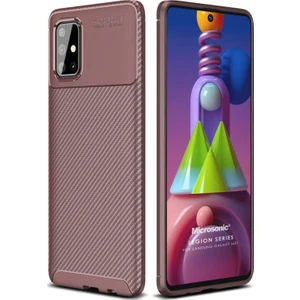 Samsung Galaxy M51 Kılıf Legion Series Kahverengi