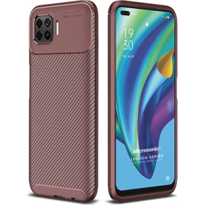 Oppo Reno 4 Lite Kılıf Legion Series Kahverengi