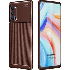 Oppo Reno 4 Pro Kılıf Legion Series Kahverengi