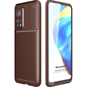 Xiaomi Mi 10T Kılıf Legion Series Kahverengi