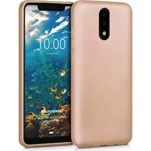 Matte Silicone Casper Via P3 Kılıf Gold
