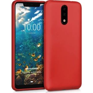 Matte Silicone Casper Via P3 Kılıf Kırmızı