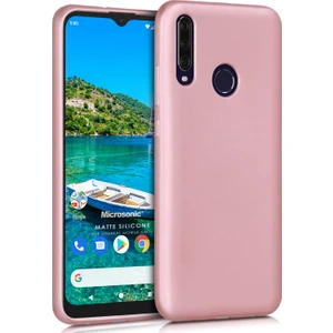Matte Silicone General Mobile GM 10 Kılıf Rose Gold