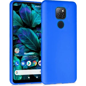 Matte Silicone General Mobile GM 20 Kılıf Mavi