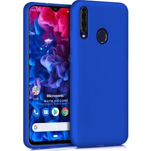 Matte Silicone General Mobile GM 20 Pro Kılıf Mavi