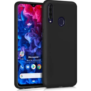 Matte Silicone General Mobile GM 20 Pro Kılıf Siyah