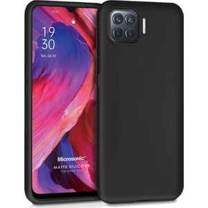 Matte Silicone Oppo A73 Kılıf Siyah