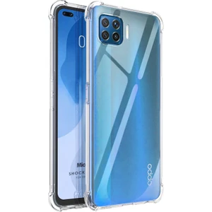Oppo Reno 4 Lite Kılıf Shock Absorbing Şeffaf